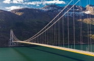 Panorama des fjords de Norvège