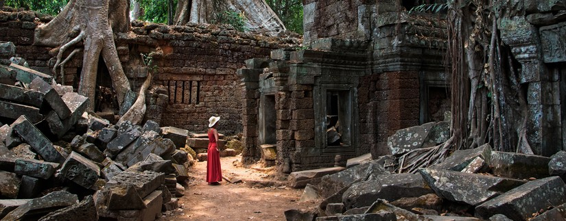 Vietnam à la folie et les temples d'Angkor Wat